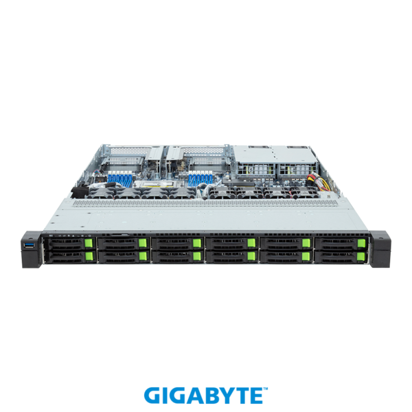 GIGABYTE 1HE Serversystem R163-Z35-AAC1 - AMD EPYC / NVMe